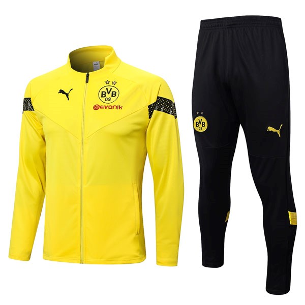 Survetement Dortmund 2022-23 Jaune Noir